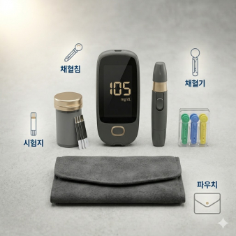 혈당측정기 혈당 시험지