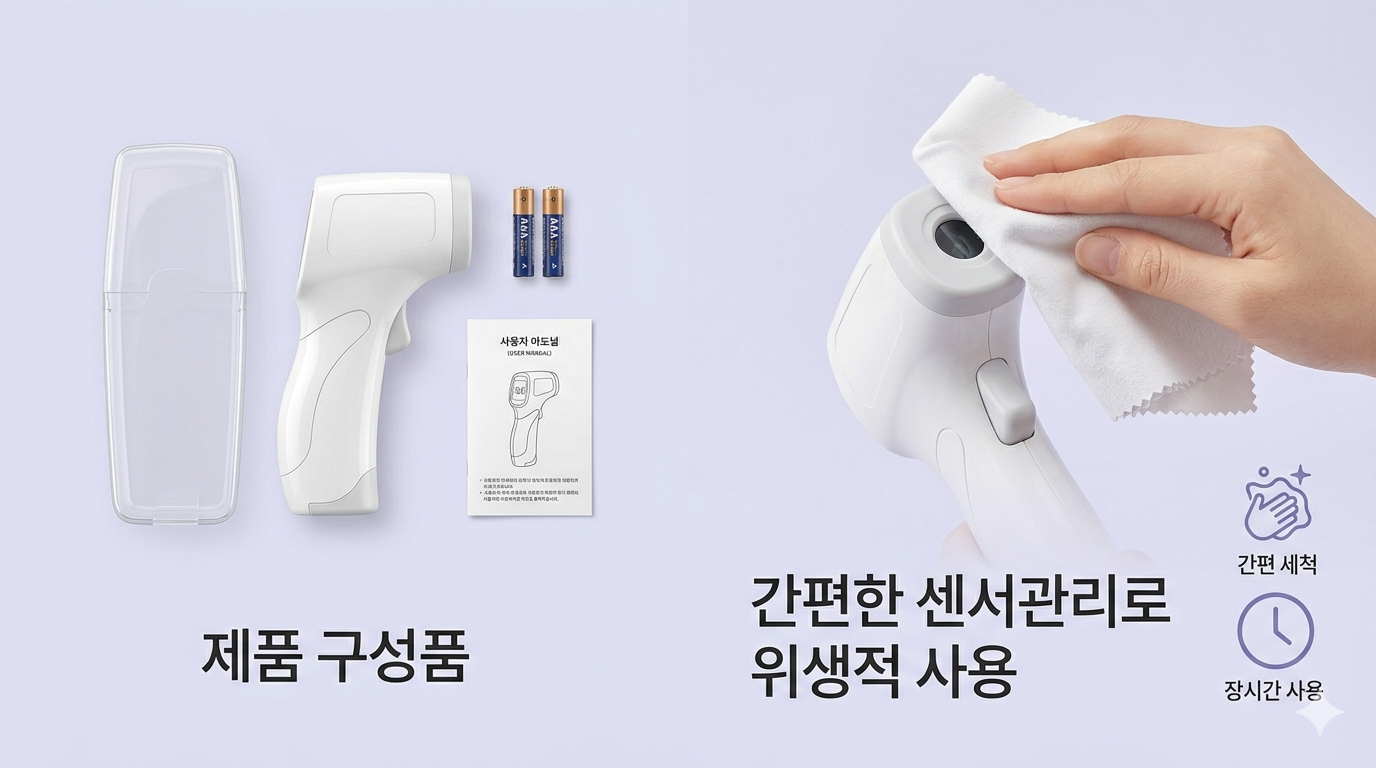 자동 전자 혈압계 상세 - 컴팩트 디자인 및 2인 모드