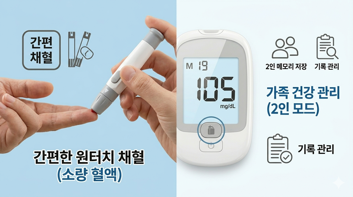 뉴 버전 혈당측정기 1